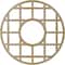 Ekena Millwork O'Neal Wood Fretwork Pierced Ceiling Medallion, Hickory, 24"OD x 8 3/4"ID x 1/4"T CMWP24X24X0250ONHI - alternate 3